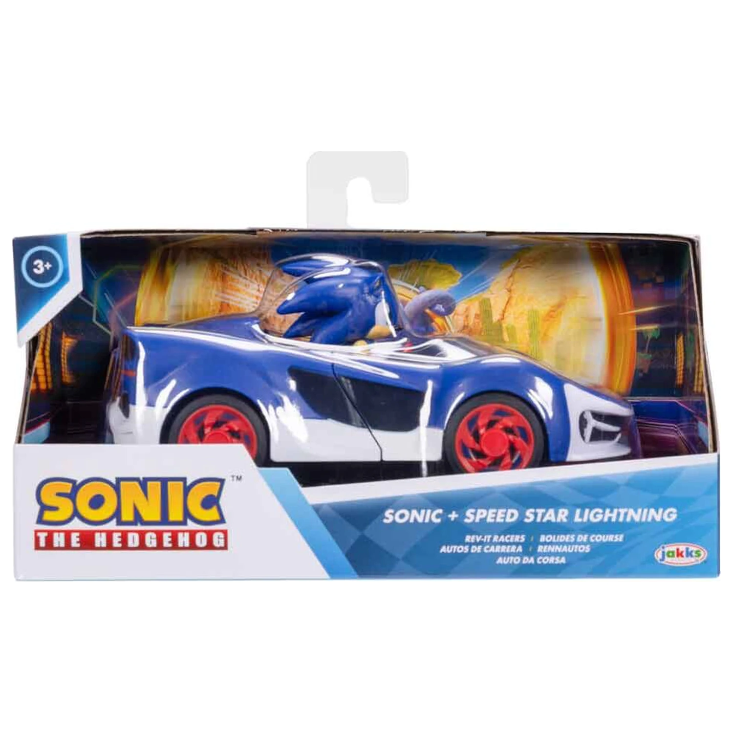 Sonic the Hedhehog Sonic Vehicle + figure product photo