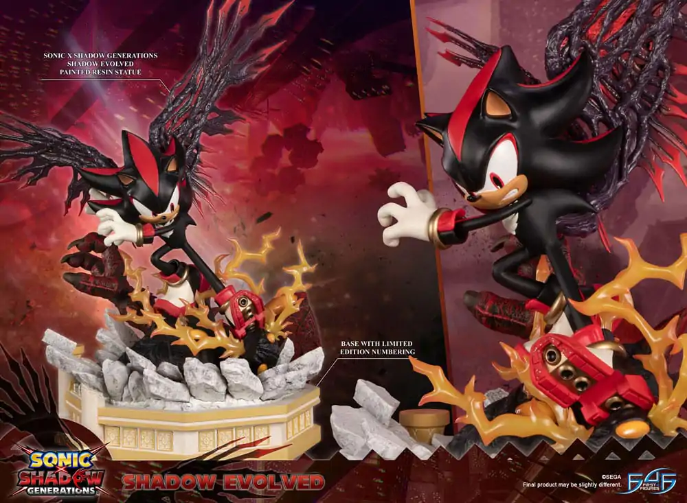 Sonic X Shadow Generations Statue Shadow Evolved 58 cm termékfotó