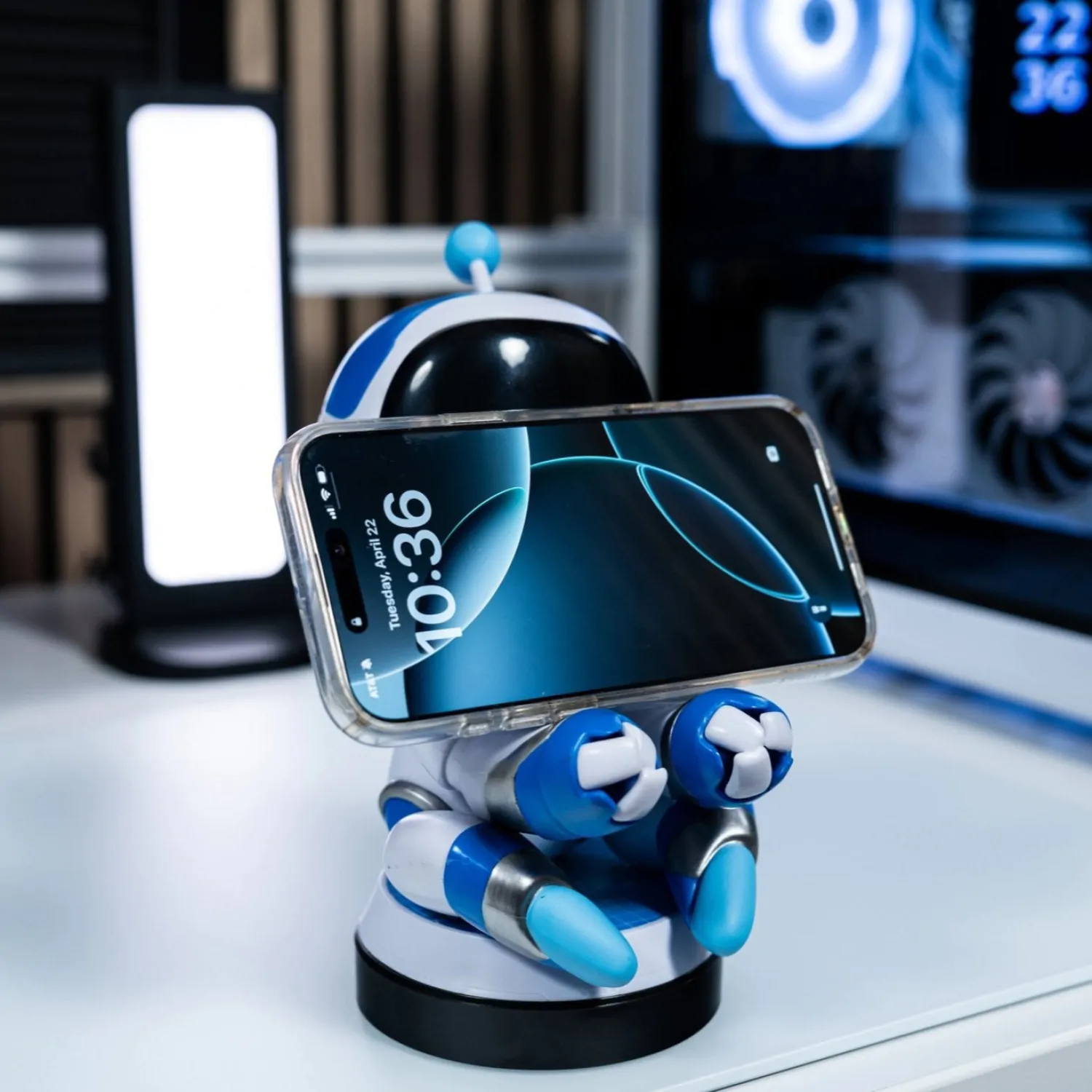 Sony Astro Bot Cable Guys Controller Holder and Phone Stand product photo
