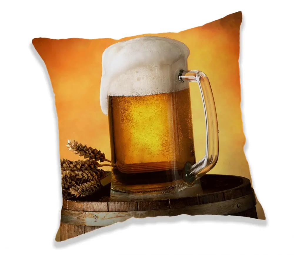 Beer Pillow, Decorative Cushion 40*40 cm product photo
