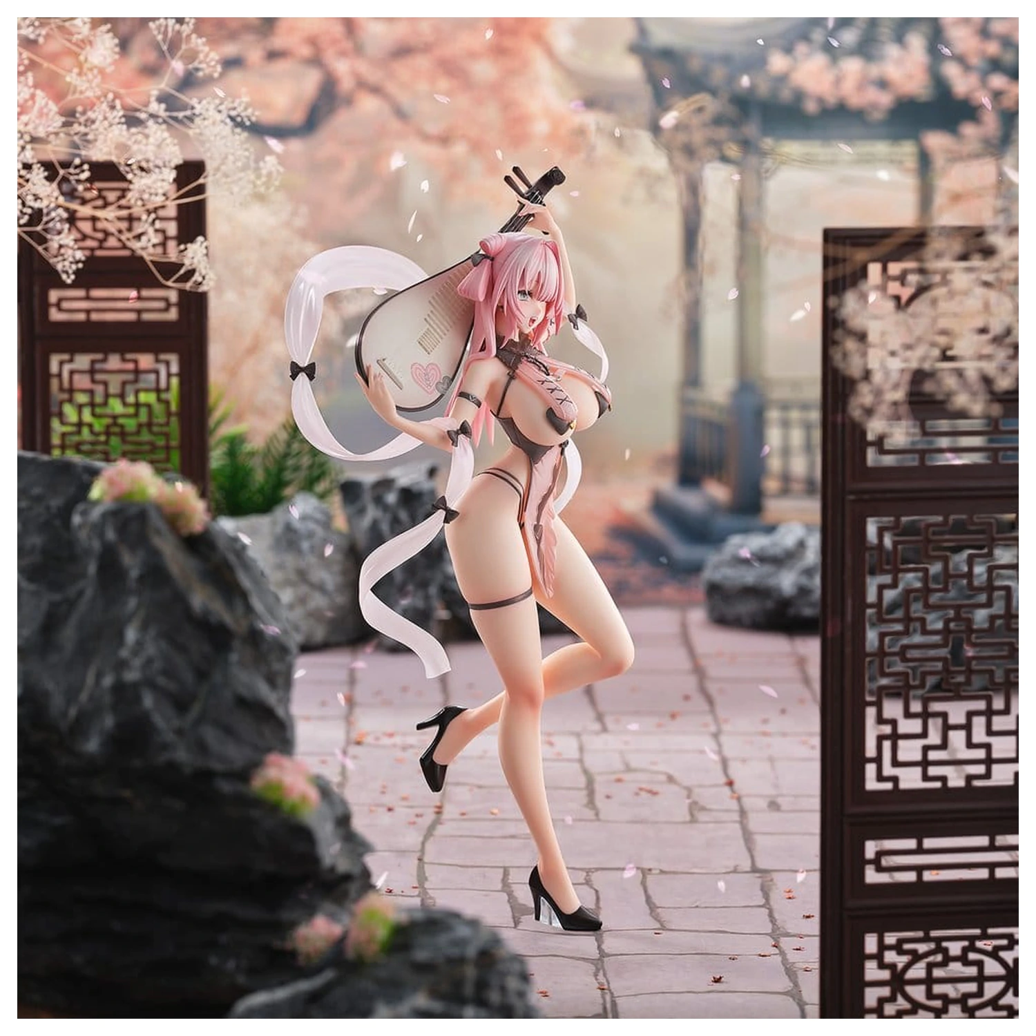 Soujihougu Illustration PVC Figure Hagoromo China Mingming 28 cm product photo