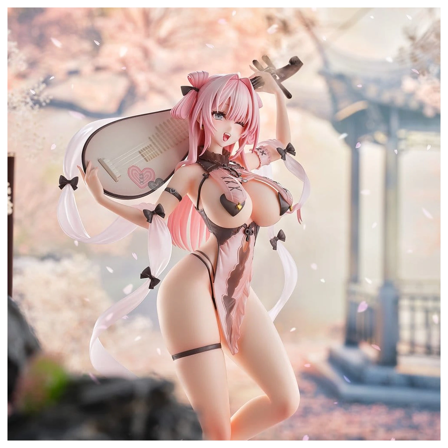 Soujihougu Illustration PVC Figure Hagoromo China Mingming 28 cm product photo