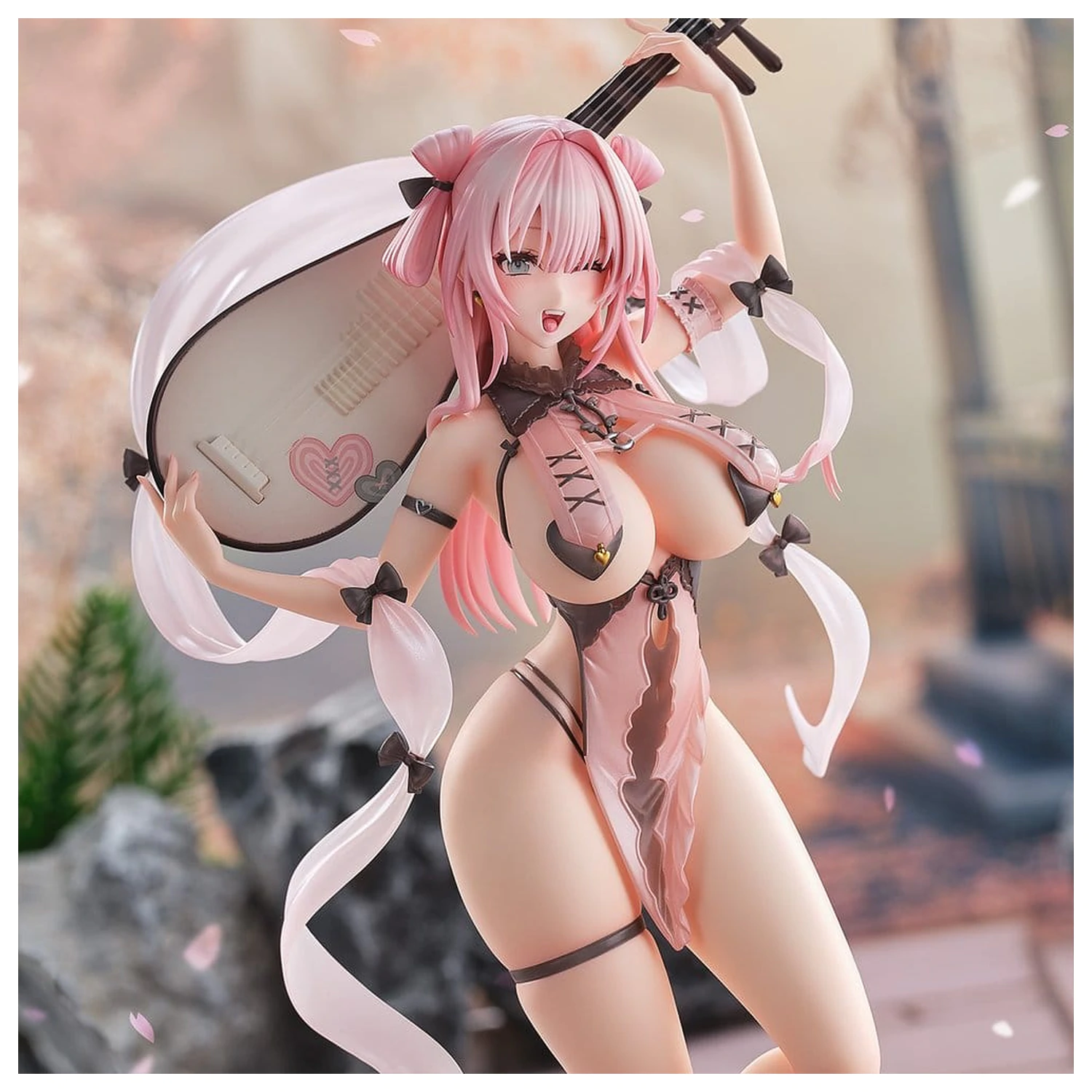 Soujihougu Illustration PVC Figure Hagoromo China Mingming 28 cm product photo