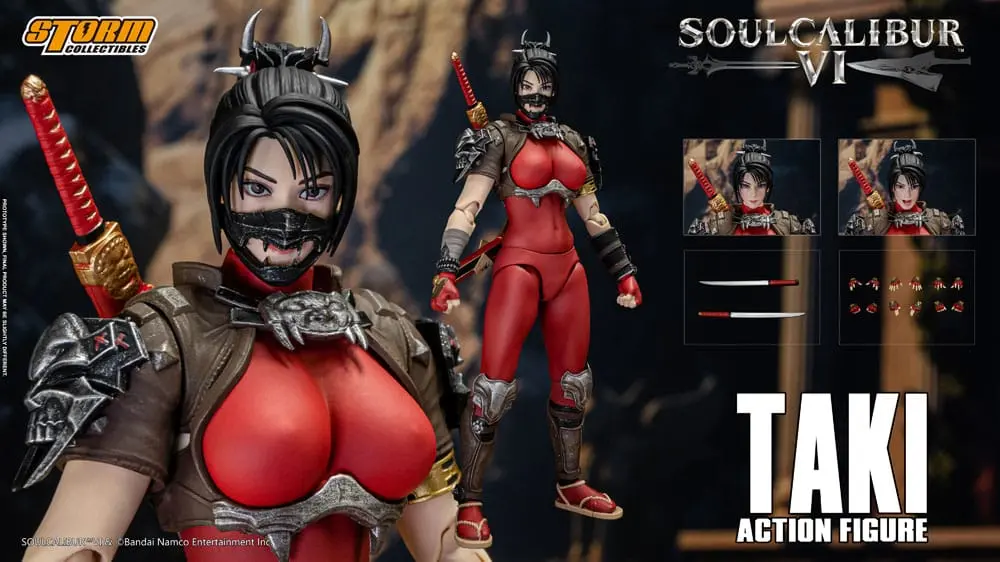 Soul Calibur VI Action Figure 1/12 Taki 18 cm termékfotó