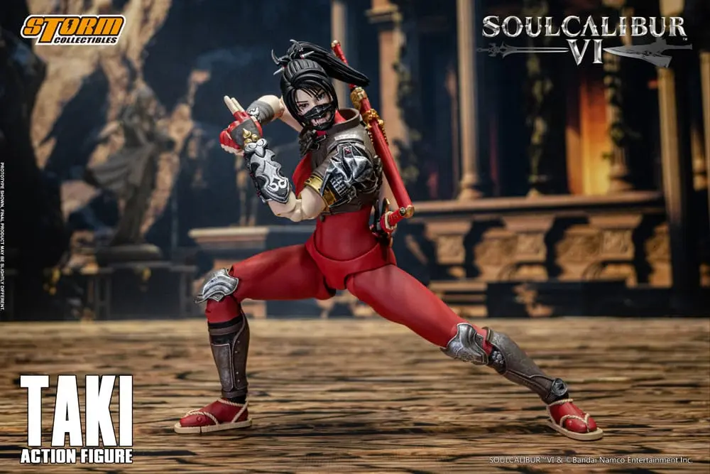 Soul Calibur VI Action Figure 1/12 Taki 18 cm termékfotó