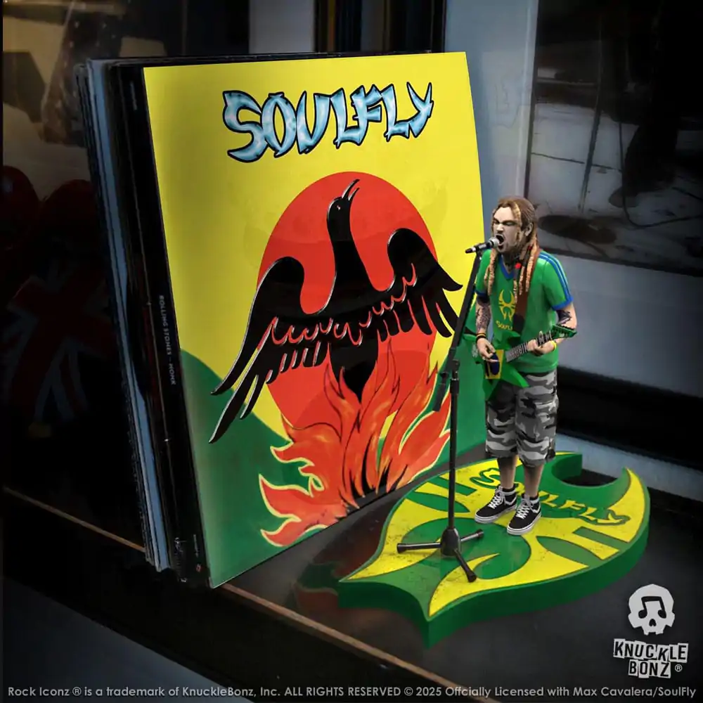 Soulfly Rock Iconz Statue Max Cavalera 22 cm product photo