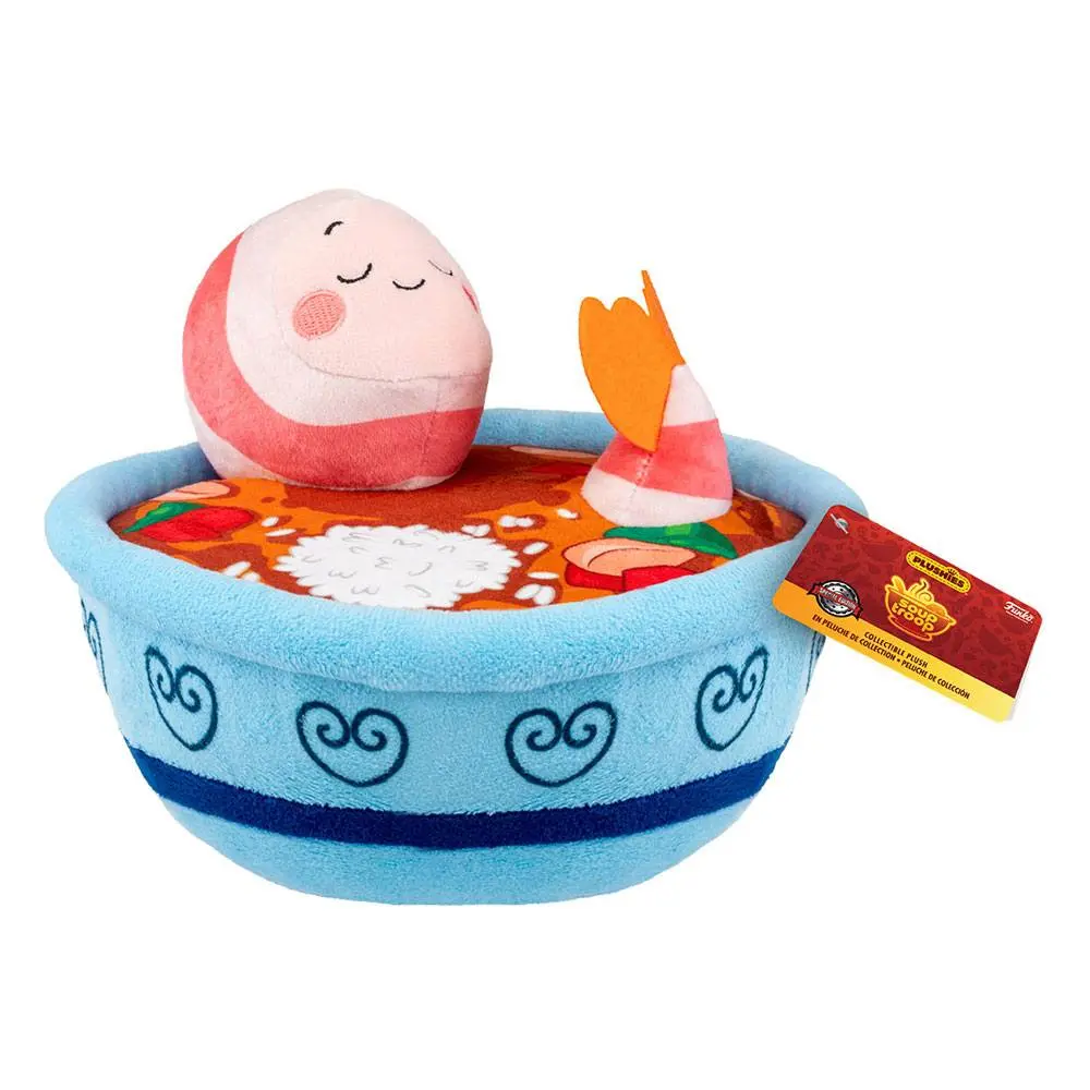 Soup Troop Paka Paka Plush Figure Shrimp Gumbo 18 cm product photo