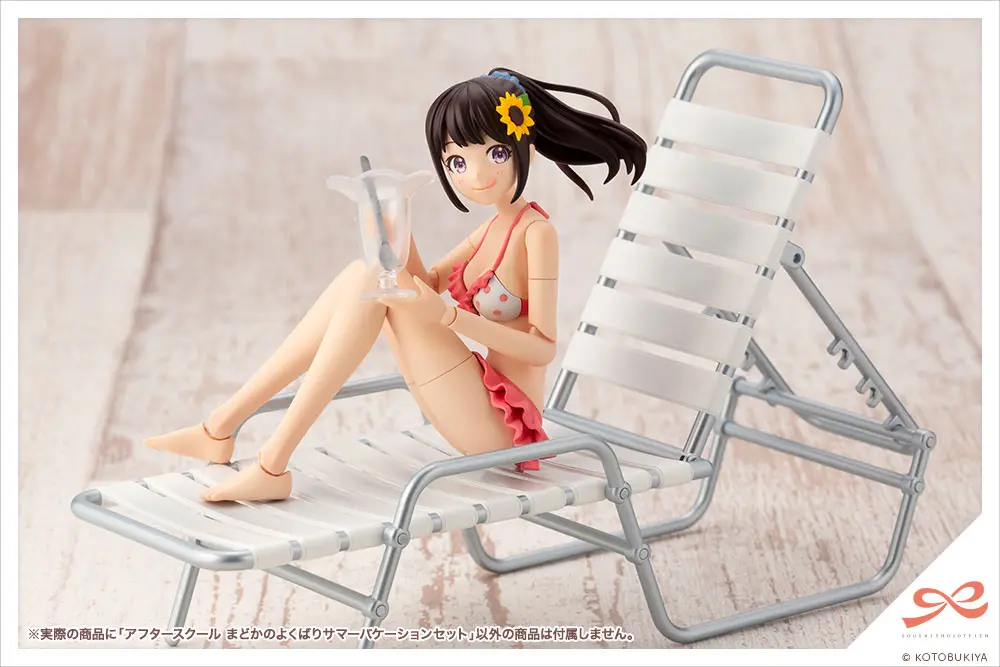 Sousai Shojo Teien Model Kit Accesoory Set 1/10 After School Madoka's Well-Deserved Summer Vacation Set termékfotó