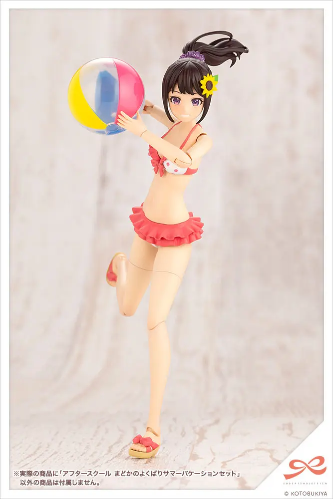 Sousai Shojo Teien Model Kit Accesoory Set 1/10 After School Madoka's Well-Deserved Summer Vacation Set termékfotó