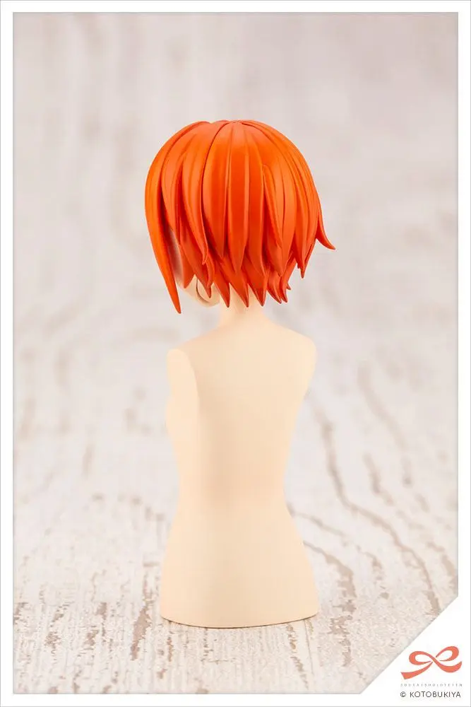 Sousai Shojo Teien Model Kit Accesoory Set 1/10 After School Short Wigs Type A Orange &amp; Purple product photo