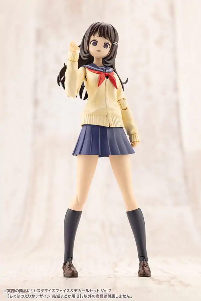 Sousai Shojo Teien Model Kit Accesoory Set 1/10 Customized Face &amp; Decal Set Vol. 7 Designed by Raguhonoerika For Madoka Yuki B product photo