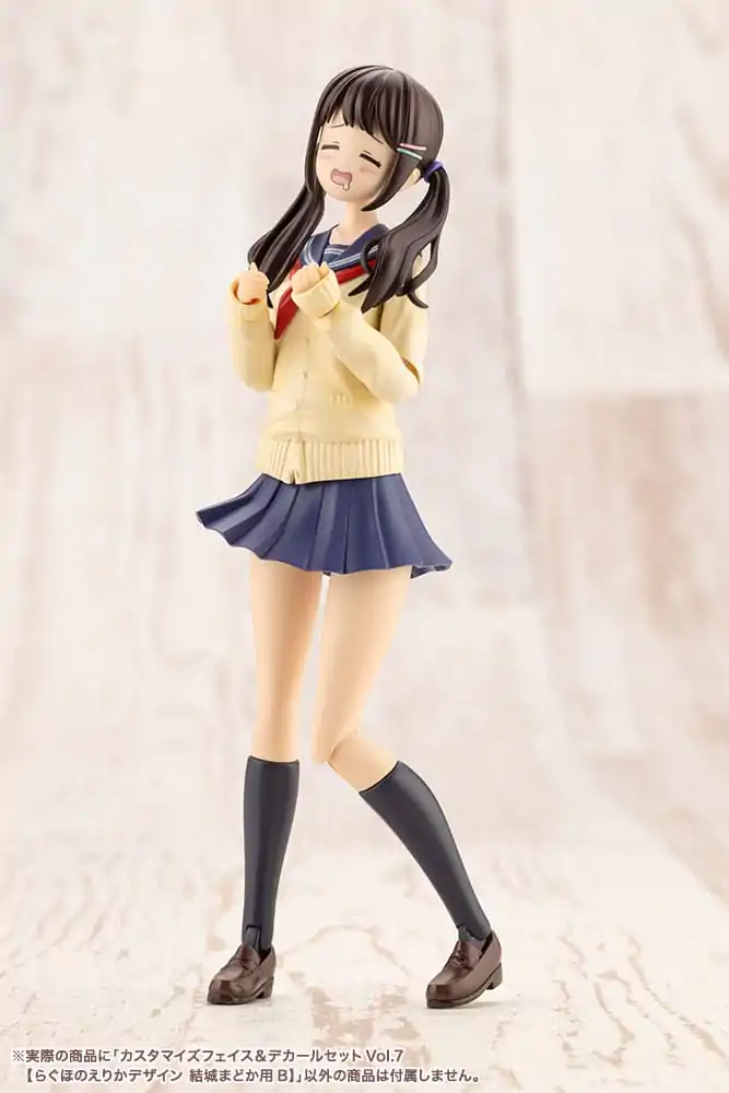 Sousai Shojo Teien Model Kit Accesoory Set 1/10 Customized Face &amp; Decal Set Vol. 7 Designed by Raguhonoerika For Madoka Yuki B product photo