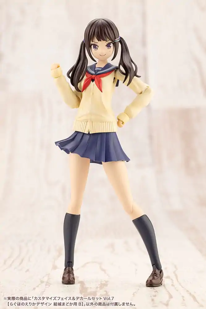 Sousai Shojo Teien Model Kit Accesoory Set 1/10 Customized Face &amp; Decal Set Vol. 7 Designed by Raguhonoerika For Madoka Yuki B product photo