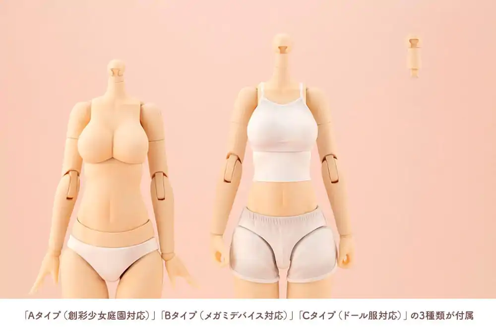 Sousai Shojo Teien Model Kit Accesoory Set 1/10 Dress up Body M termékfotó