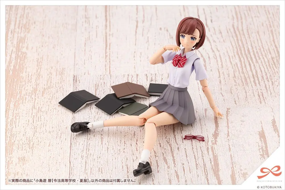Sousai Shojo Teien Plastic Model Kit 1/10 Koyomi Takanashi Ryobu High School Summer Clothes 15 cm product photo