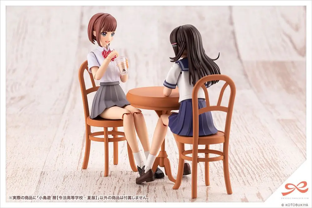 Sousai Shojo Teien Plastic Model Kit 1/10 Koyomi Takanashi Ryobu High School Summer Clothes 15 cm product photo