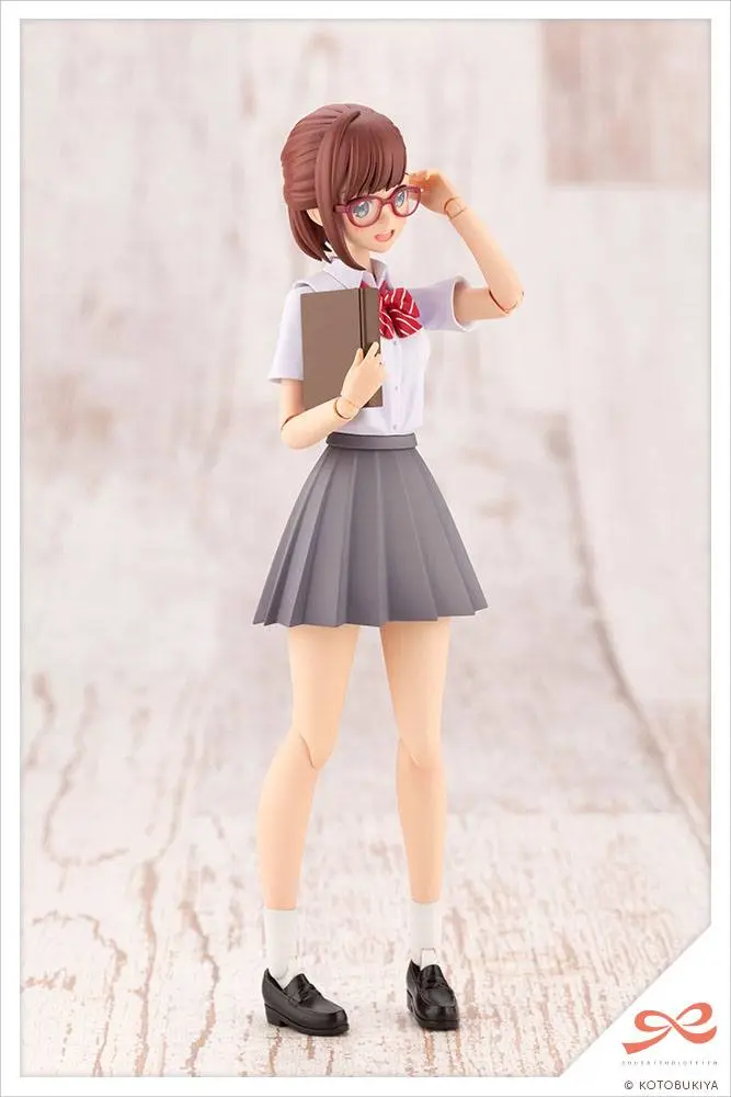 Sousai Shojo Teien Plastic Model Kit 1/10 Koyomi Takanashi Ryobu High School Summer Clothes 15 cm product photo