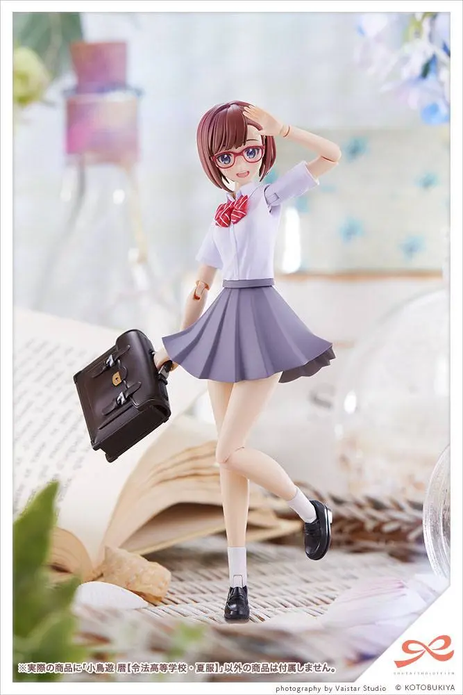 Sousai Shojo Teien Plastic Model Kit 1/10 Koyomi Takanashi Ryobu High School Summer Clothes 15 cm product photo