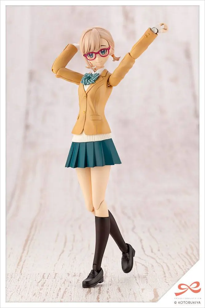 Sousai Shojo Teien Plastic Model Kit 1/10 Koyomi Takanashi Ryobu High School Winter Clothes 15 cm product photo