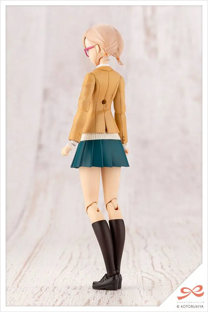 Sousai Shojo Teien Plastic Model Kit 1/10 Koyomi Takanashi Ryobu High School Winter Clothes 15 cm product photo
