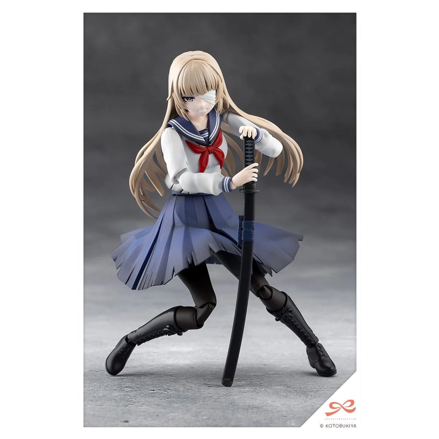 Sousai Shojo Teien Plastic Model 1/10 Kuon Yakushiji Maria Kagaribi Damage Ver. School Girl Emulation 16 cm product photo