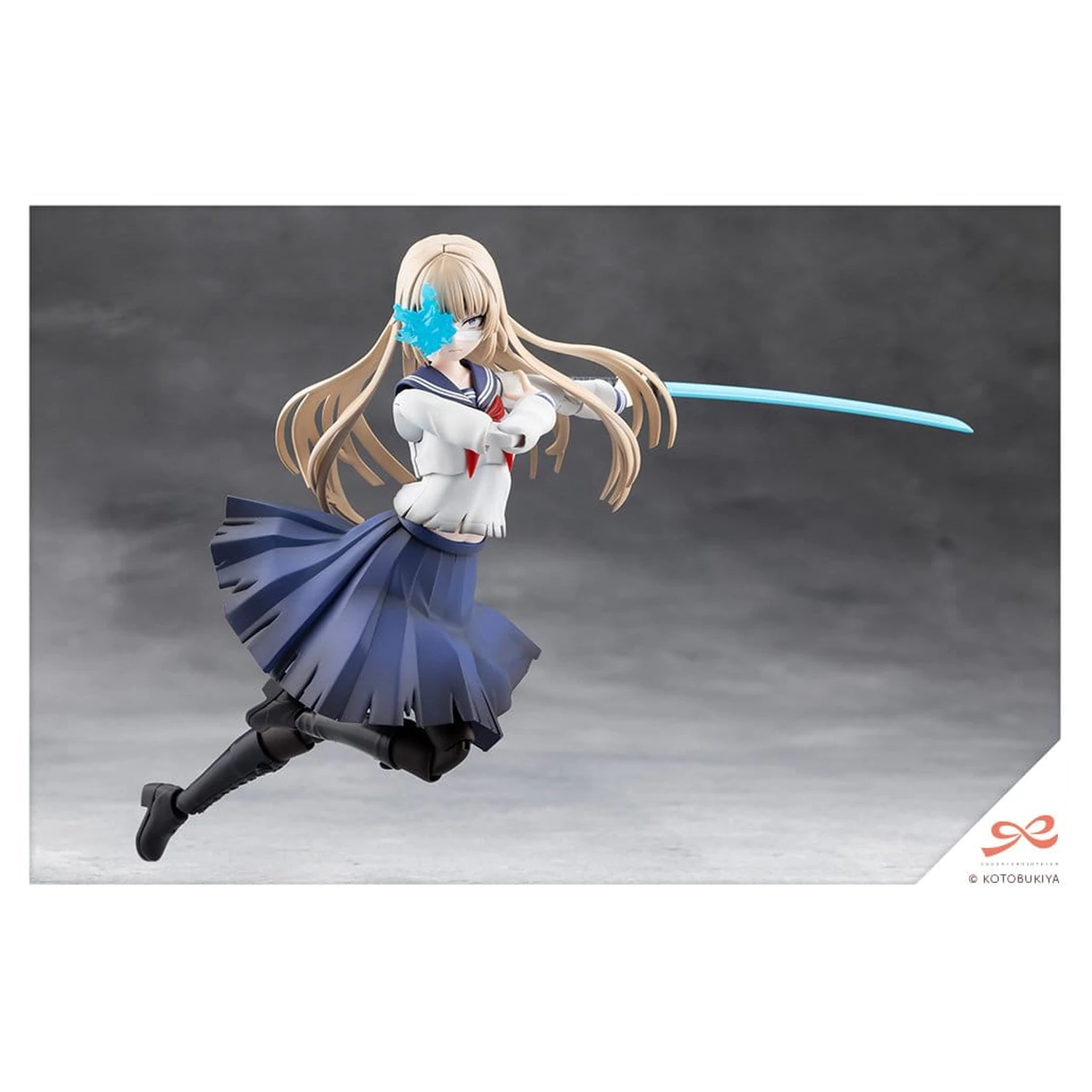 Sousai Shojo Teien Plastic Model 1/10 Kuon Yakushiji Maria Kagaribi Damage Ver. School Girl Emulation 16 cm product photo