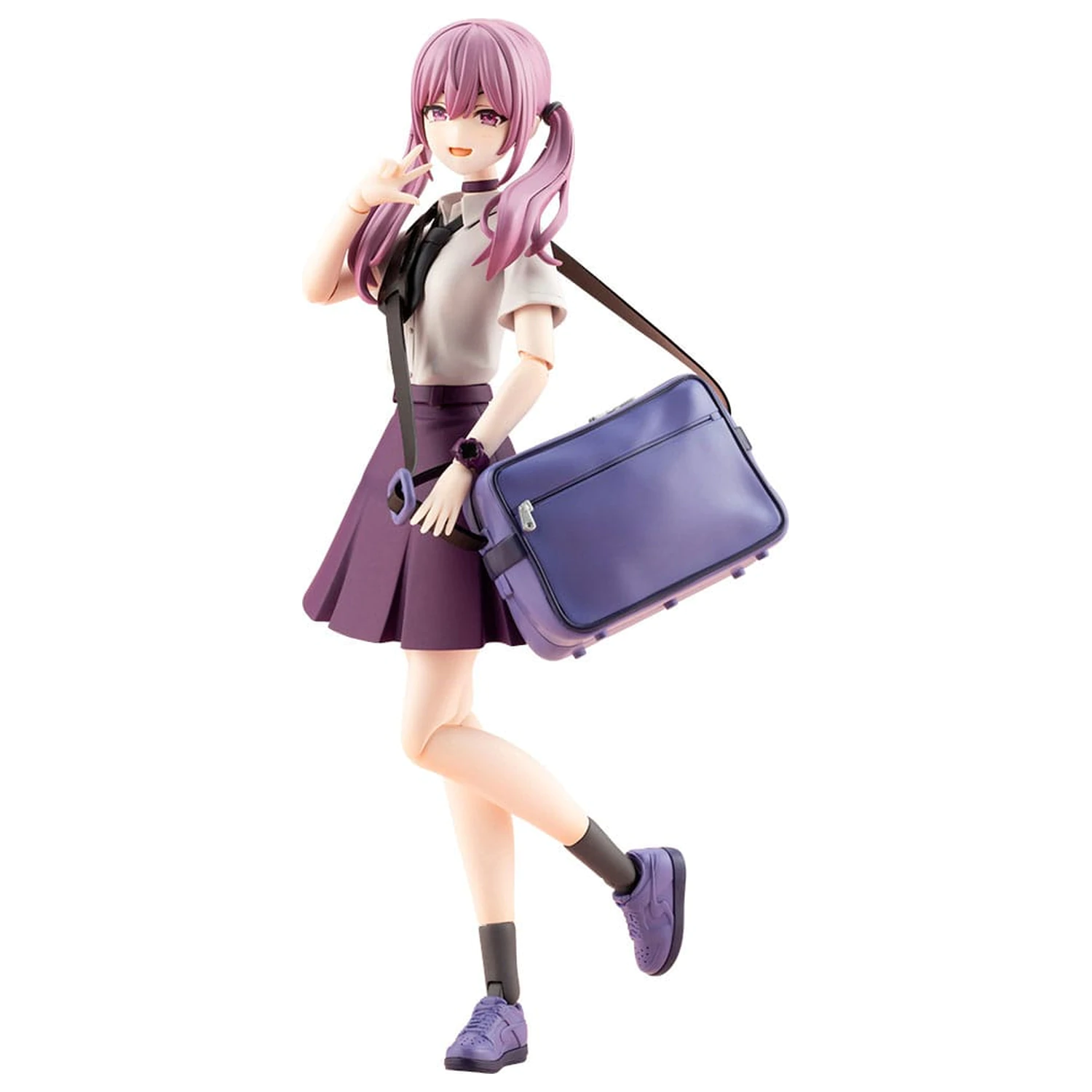 Sousai Shojo Teien Plastic Model Kit 1/10 Little Devil Twin Tails 15 cm product photo