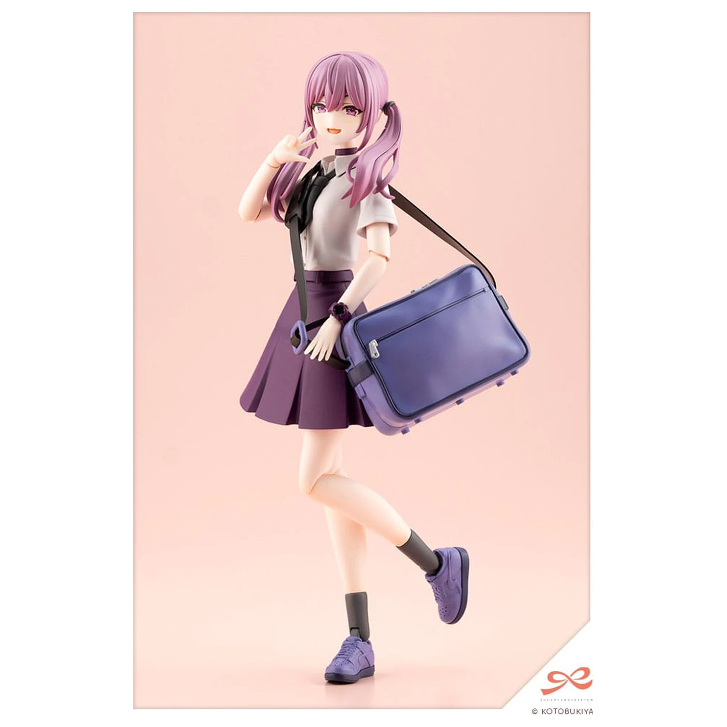 Sousai Shojo Teien Plastic Model Kit 1/10 Little Devil Twin Tails 15 cm product photo