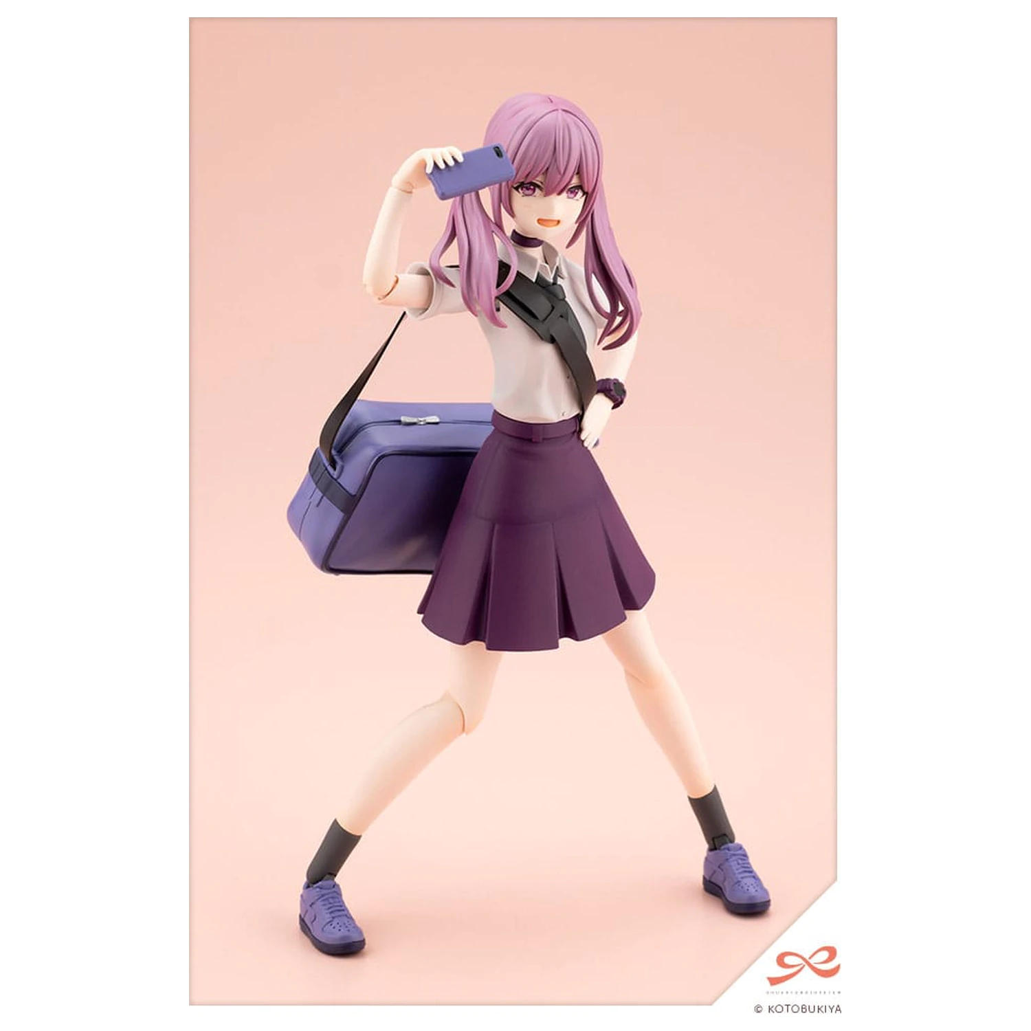 Sousai Shojo Teien Plastic Model Kit 1/10 Little Devil Twin Tails 15 cm product photo