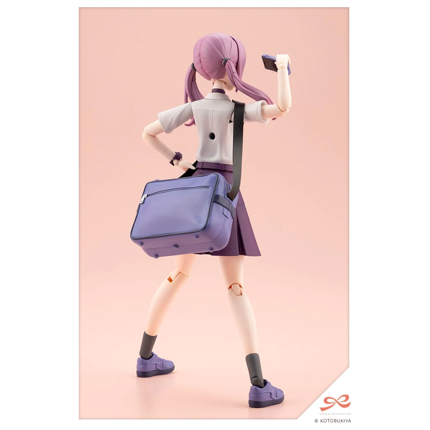 Sousai Shojo Teien Plastic Model Kit 1/10 Little Devil Twin Tails 15 cm product photo