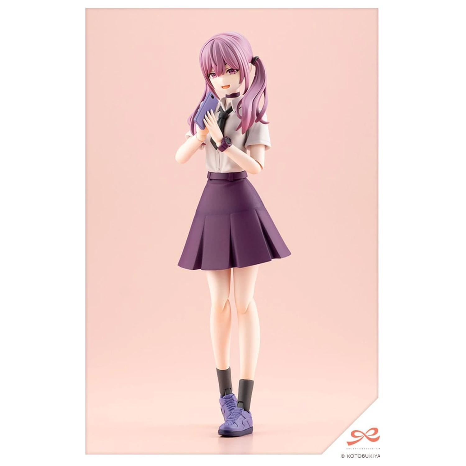 Sousai Shojo Teien Plastic Model Kit 1/10 Little Devil Twin Tails 15 cm product photo