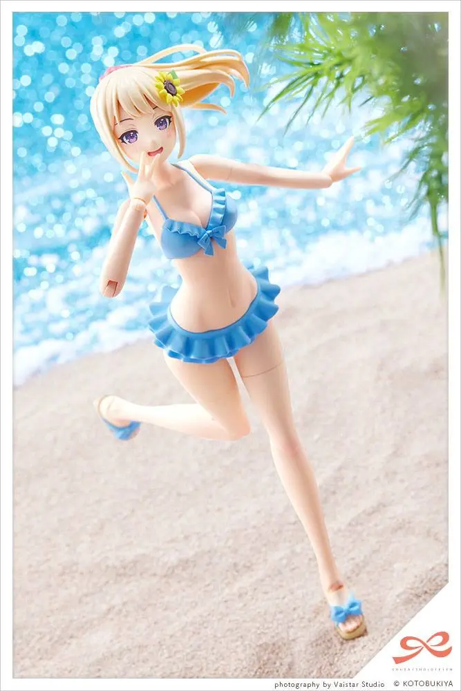 Sousai Shojo Teien Plastic Model Kit 1/10 Madoka Yuki Swim Style Dreaming Style Sunny Sky 15 cm product photo