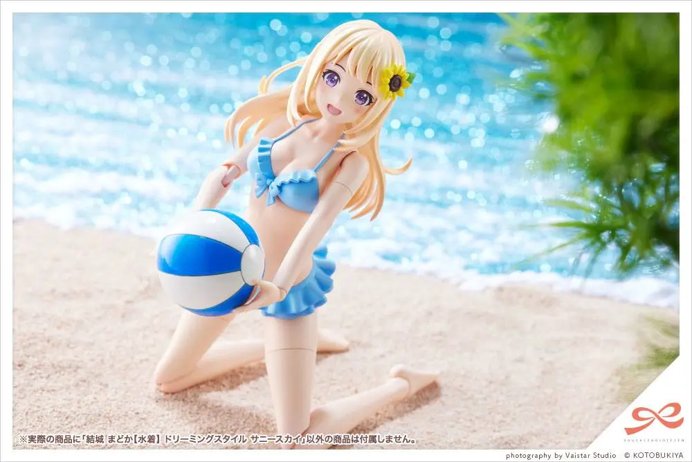Sousai Shojo Teien Plastic Model Kit 1/10 Madoka Yuki Swim Style Dreaming Style Sunny Sky 15 cm product photo