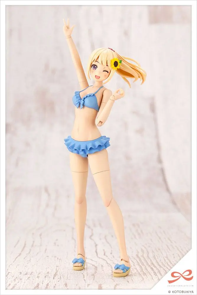 Sousai Shojo Teien Plastic Model Kit 1/10 Madoka Yuki Swim Style Dreaming Style Sunny Sky 15 cm product photo
