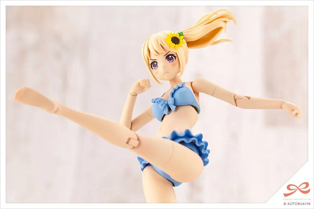 Sousai Shojo Teien Plastic Model Kit 1/10 Madoka Yuki Swim Style Dreaming Style Sunny Sky 15 cm product photo