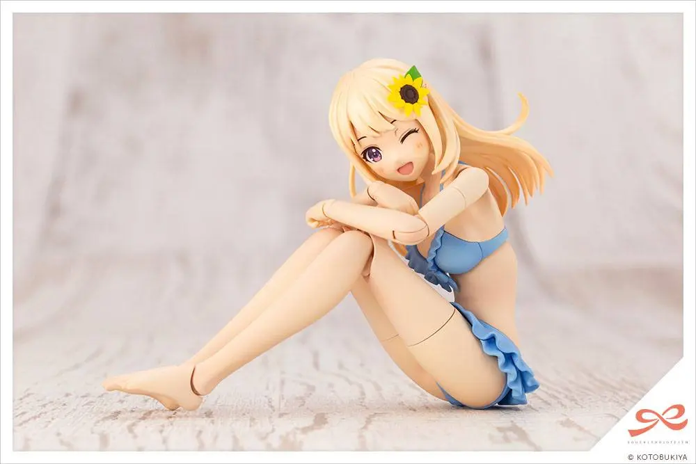 Sousai Shojo Teien Plastic Model Kit 1/10 Madoka Yuki Swim Style Dreaming Style Sunny Sky 15 cm product photo