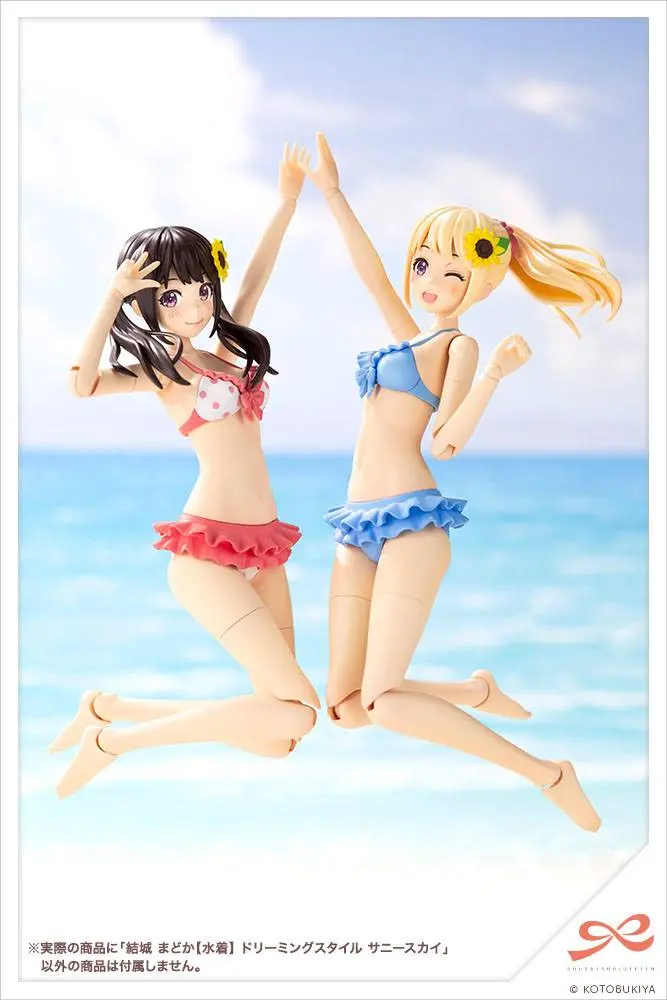 Sousai Shojo Teien Plastic Model Kit 1/10 Madoka Yuki Swim Style Dreaming Style Sunny Sky 15 cm product photo