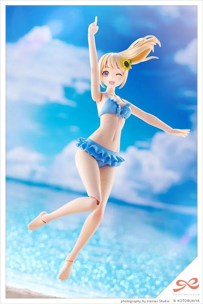 Sousai Shojo Teien Plastic Model Kit 1/10 Madoka Yuki Swim Style Dreaming Style Sunny Sky 15 cm product photo
