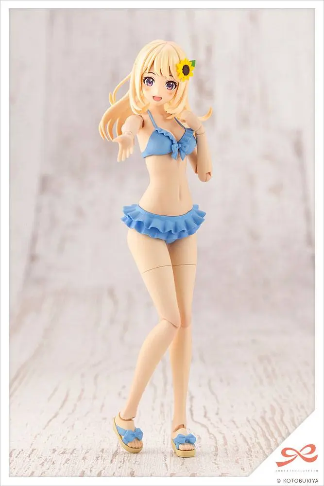Sousai Shojo Teien Plastic Model Kit 1/10 Madoka Yuki Swim Style Dreaming Style Sunny Sky 15 cm product photo