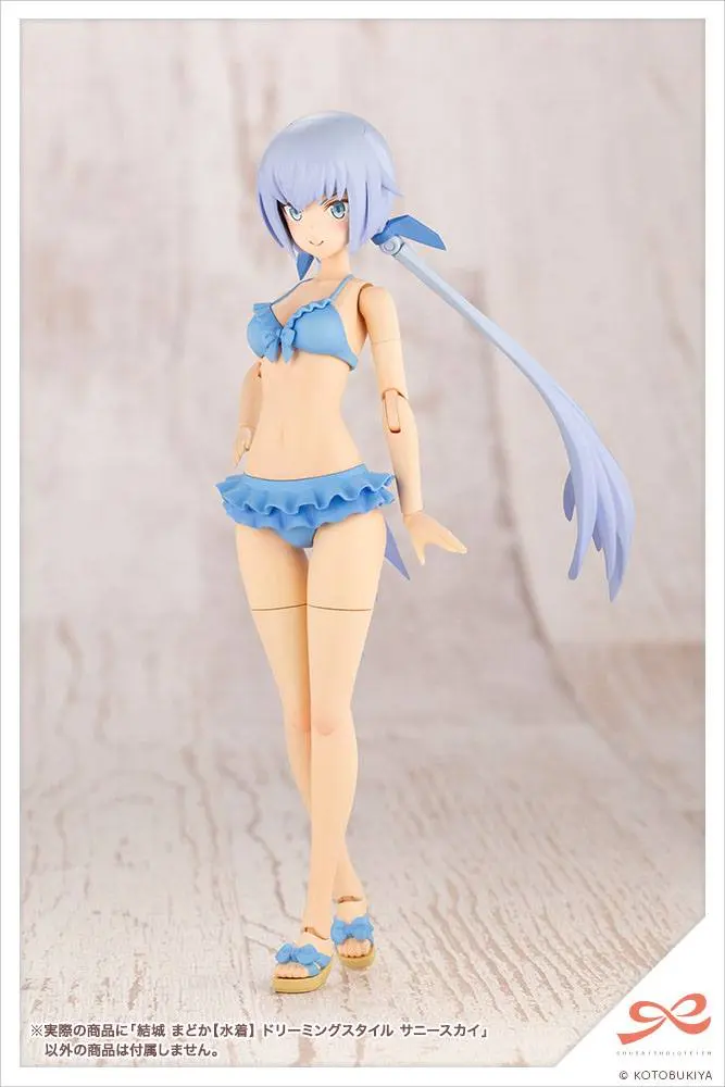 Sousai Shojo Teien Plastic Model Kit 1/10 Madoka Yuki Swim Style Dreaming Style Sunny Sky 15 cm product photo
