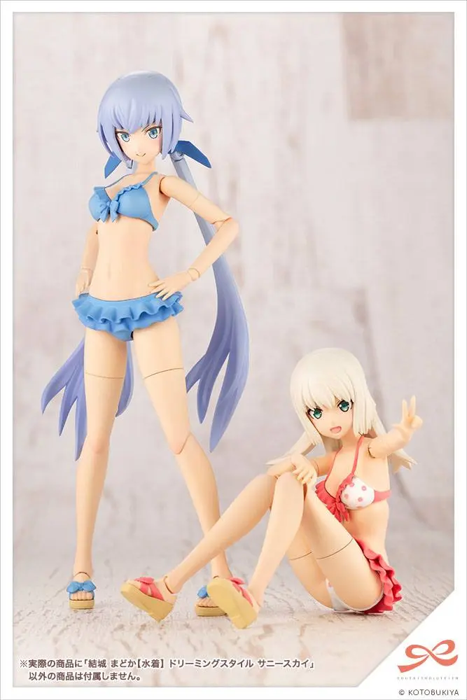 Sousai Shojo Teien Plastic Model Kit 1/10 Madoka Yuki Swim Style Dreaming Style Sunny Sky 15 cm product photo