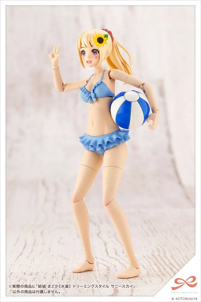 Sousai Shojo Teien Plastic Model Kit 1/10 Madoka Yuki Swim Style Dreaming Style Sunny Sky 15 cm product photo