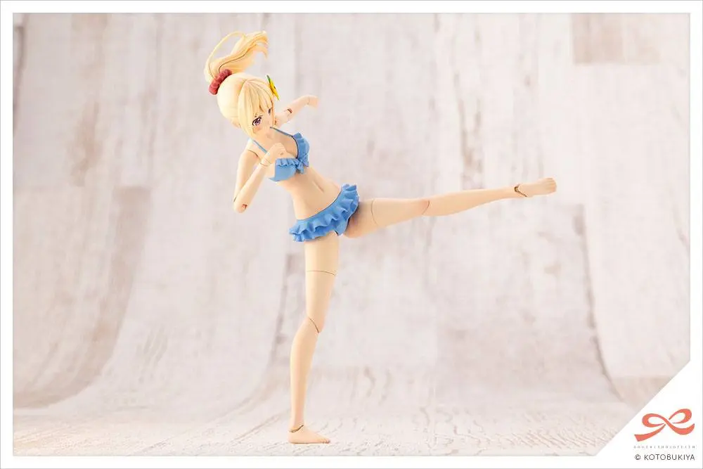 Sousai Shojo Teien Plastic Model Kit 1/10 Madoka Yuki Swim Style Dreaming Style Sunny Sky 15 cm product photo