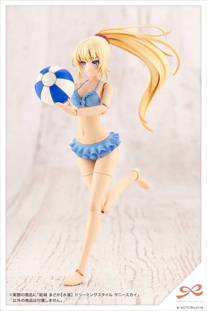 Sousai Shojo Teien Plastic Model Kit 1/10 Madoka Yuki Swim Style Dreaming Style Sunny Sky 15 cm product photo