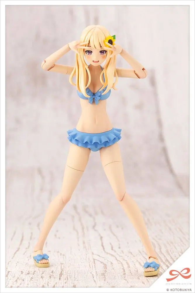 Sousai Shojo Teien Plastic Model Kit 1/10 Madoka Yuki Swim Style Dreaming Style Sunny Sky 15 cm product photo