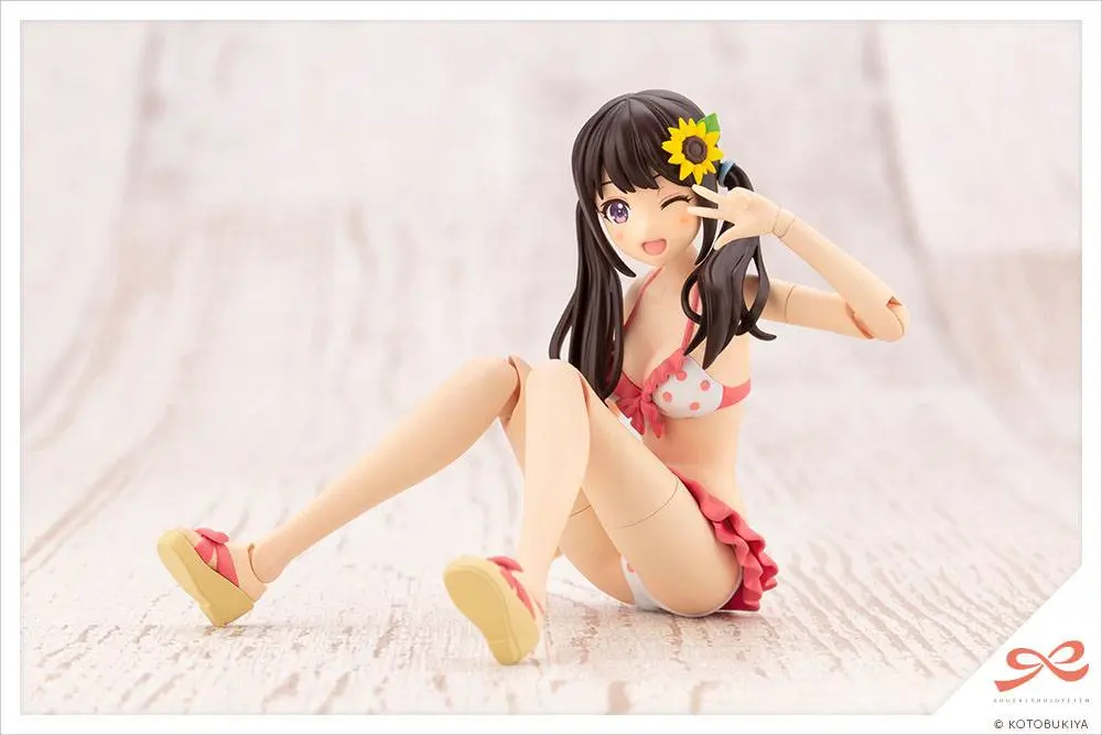 Sousai Shojo Teien Plastic Model Kit 1/10 Madoka Yuki Swim Style 15 cm product photo