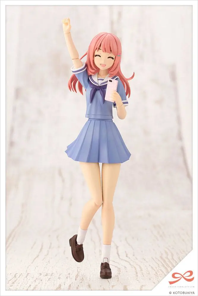 Sousai Shojo Teien Plastic Model Kit 1/10 Madoka Yuki Touou High School Summer Clothes Dreaming Style Miky Marine 15 cm product photo
