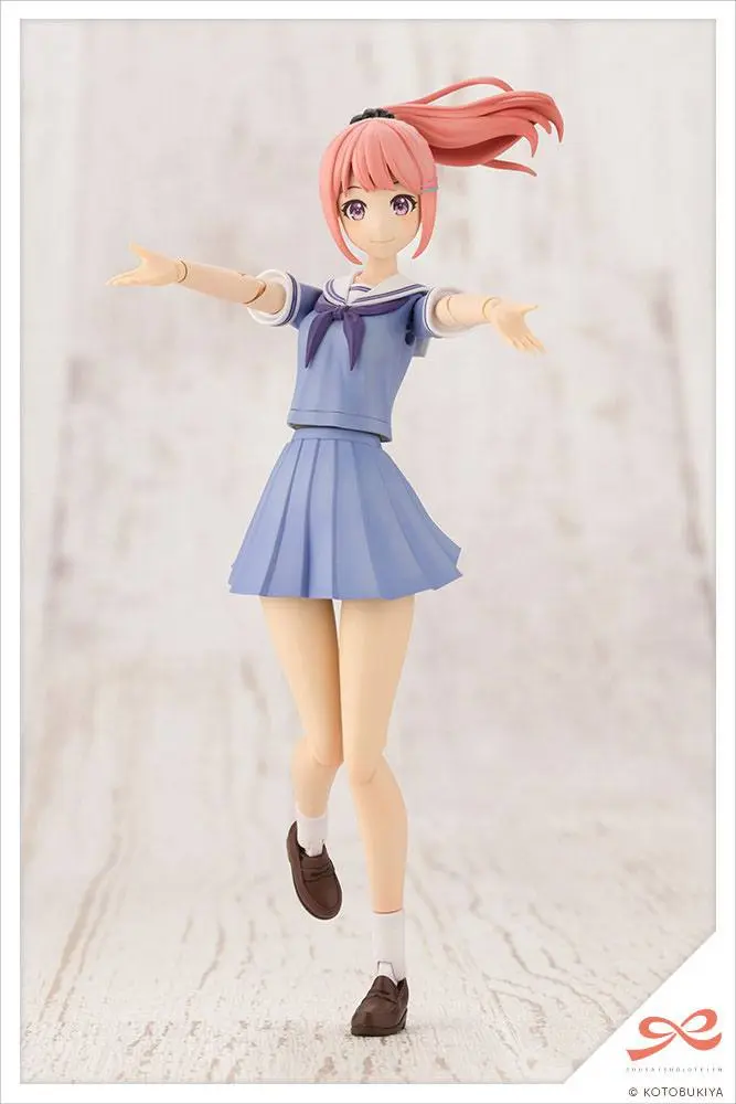 Sousai Shojo Teien Plastic Model Kit 1/10 Madoka Yuki Touou High School Summer Clothes Dreaming Style Miky Marine 15 cm product photo