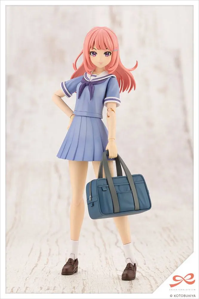 Sousai Shojo Teien Plastic Model Kit 1/10 Madoka Yuki Touou High School Summer Clothes Dreaming Style Miky Marine 15 cm product photo