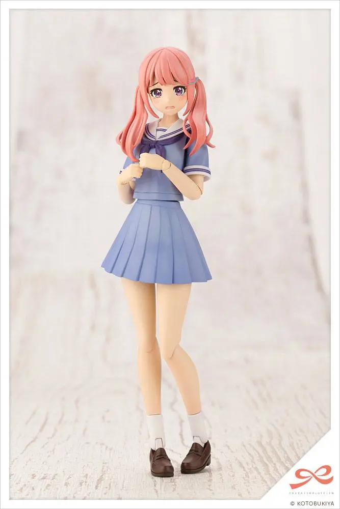 Sousai Shojo Teien Plastic Model Kit 1/10 Madoka Yuki Touou High School Summer Clothes Dreaming Style Miky Marine 15 cm product photo